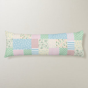 Patchwork  body pillow