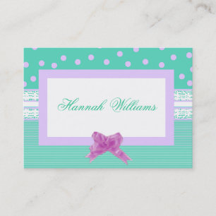 Patchwork Calling Card