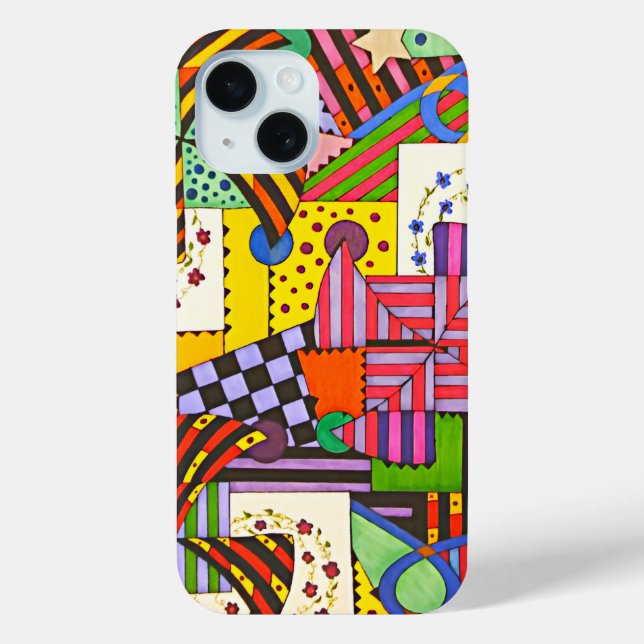 Patchwork Case-Mate iPhone Case (Back)