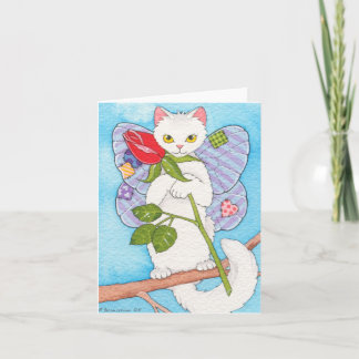 Patchwork Catterfly Notecard