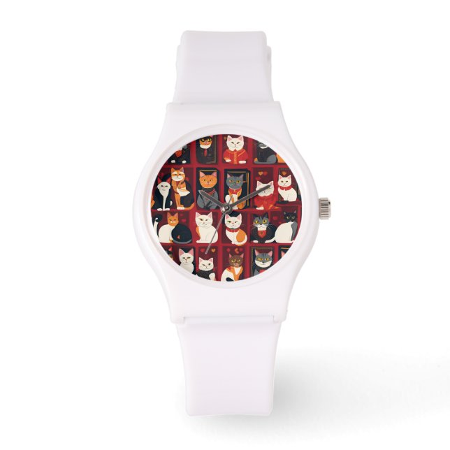 patchwork chats AI montre art (Recto)
