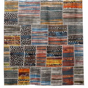 Patchwork Collage: Quilt Pattern Extravaganza