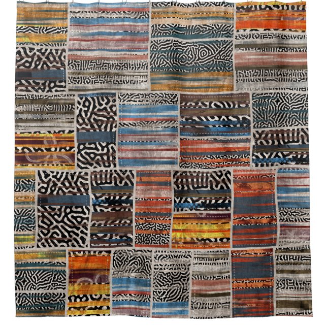 Patchwork Collage: Quilt Pattern Extravaganza (Front)