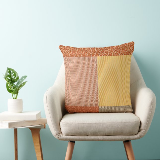 Patchwork De Motifs 1 Oreiller (Chaise)