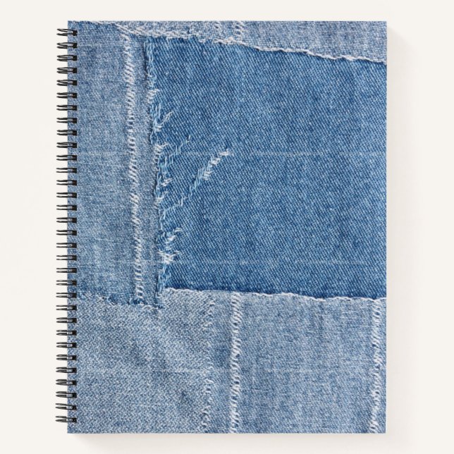 Patchwork Denim Notebook Version 2 (Front)