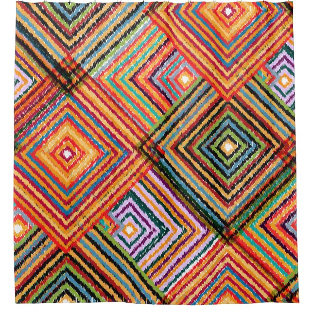 Patchwork Design with Aztec Squares. (Front)