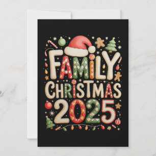 Patchwork Family Christmas 2025 Xmas Holiday Card