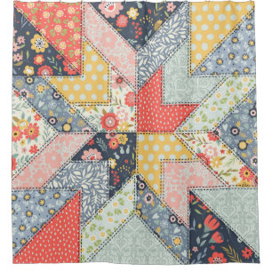 Patchwork Floral: Vintage Ornament