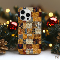 Patchwork Fusion Harmony – Rustic Modern Art