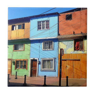 PATCHWORK HOUSES TILE