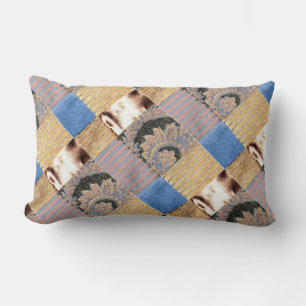 Patchwork in Golden Glitter Pillows