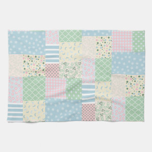 Patchwork  kitchen towel