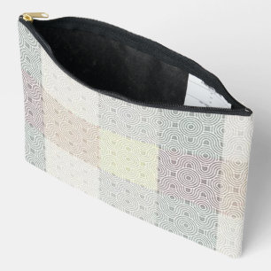 "Patchwork moderne" Imprimer Cosmétique / Sac Cray