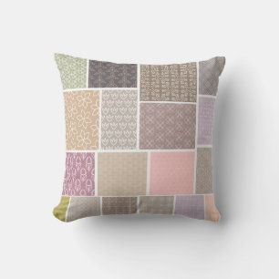 Patchwork Multi Design Pillow
