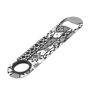 Patchwork noir et blanc 03 de motif