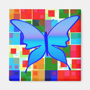 Patchwork Of Colour Magnet