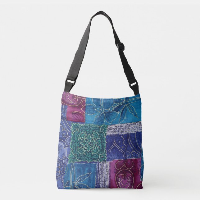 PatchWork Purse Crossbody Bag (Front)