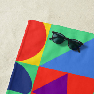 Patchwork Quilt Beach Towel