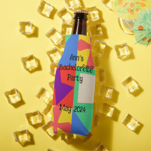 Patchwork Quilt Bottle Cooler
