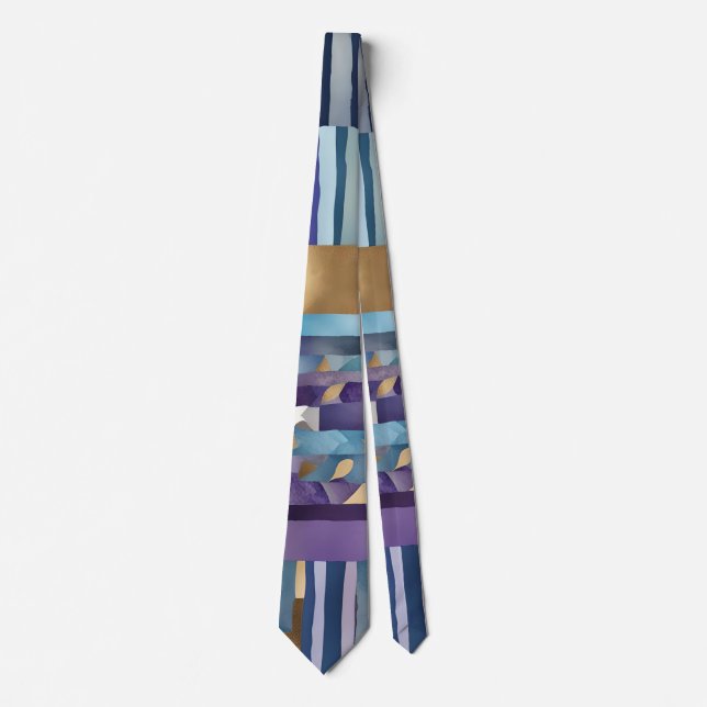 patchwork quilt tie (Front)