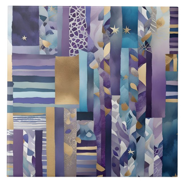 patchwork quilt tile (Front)