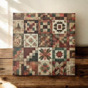 patchwork quilt tile