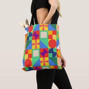 Patchwork Quilt  Tote Bag
