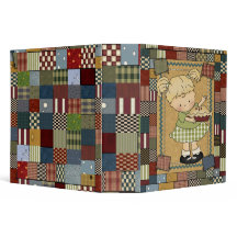 Patchwork Recipe Binder / 2 Inch