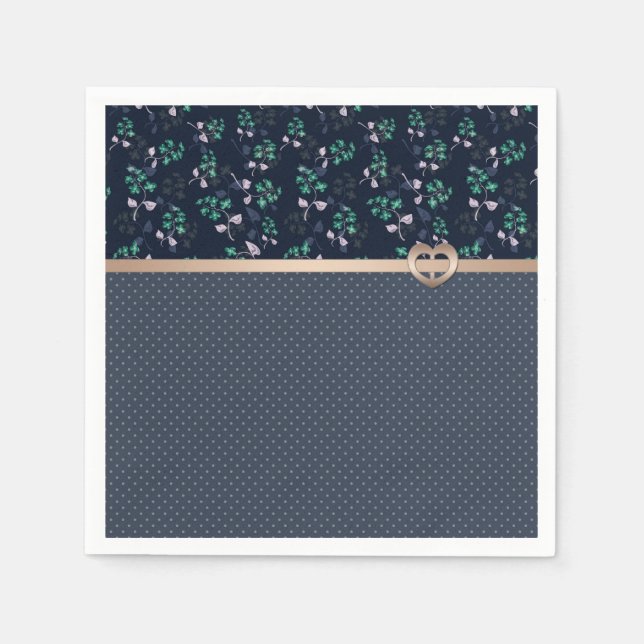 Patchwork, Retro Napkin (Front)