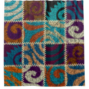 Patchwork Rough Canvas Vintage Imitation
