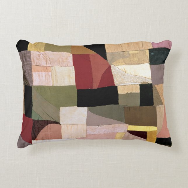 Patchwork (Son's Cradle) | Sonia Delaunay | Accent Pillow (Front)