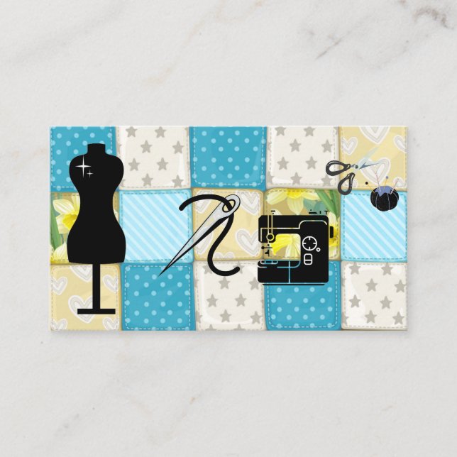 Patchwork Standard, 3.5" x 2.0" Business Card (Front)
