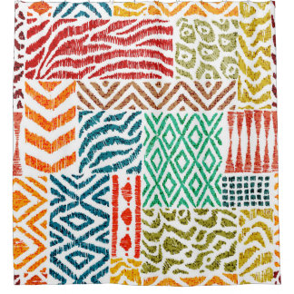 Patchwork Textures: Hand-Drawn Animal Print