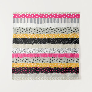 Patchwork Tiles: Versatile Seamless Design. Tapestry