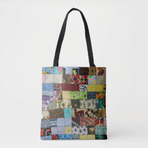 PATCHWORK TOTE BAG