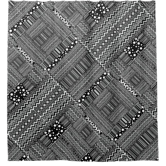 Patchwork ZigZag Dotted Stripe (Front)