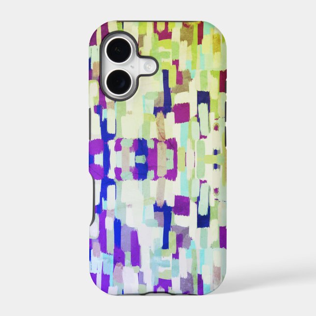 Patchy colored abstract Case-Mate iPhone case (Back)