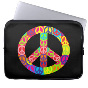 Patchy Peace Laptop Sleeve