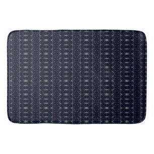 Patchy Stripes Bath Mat