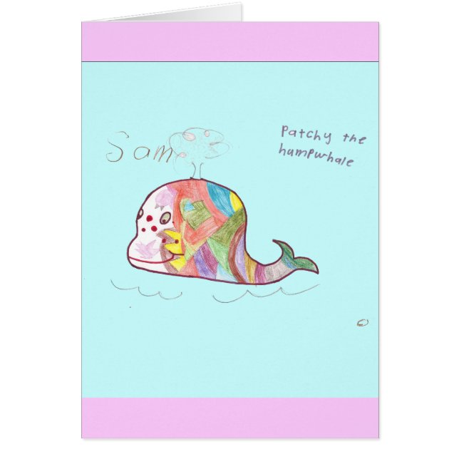 PATCHY THE HUMPWHALE (Front)