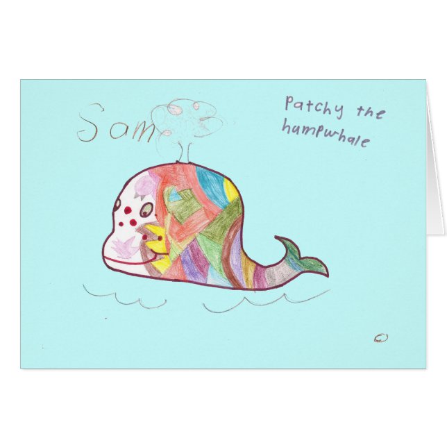 PATCHY THE HUMPWHALE (Front Horizontal)