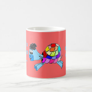 Patchy the tortoise tea coffee mug