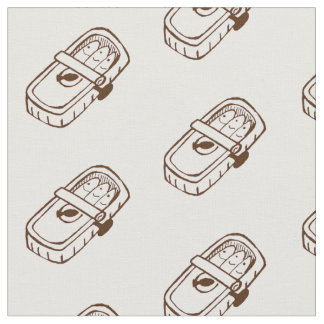 Pâte en tissu imprimé de poisson