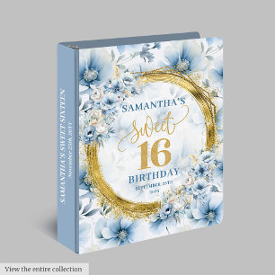 Pâte mousseuse Pastel Blue Sweet 16 Classeur Parti
