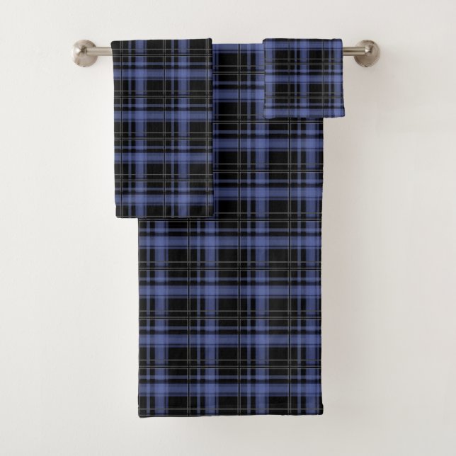 Pâte rayée en tartan à damiers plaid transparent (En situation)