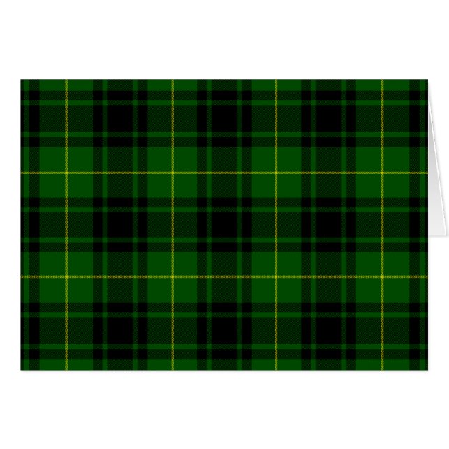 Pâte verte de tartan MacArthur (Devant horizontal)