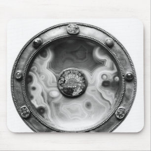Paten with a medallion depicting the Last Mouse Pad