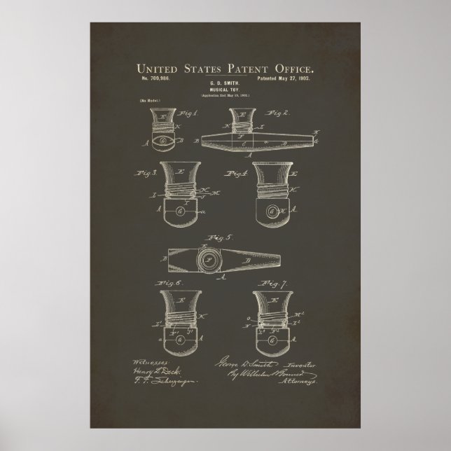 Patent - Kazoo - Poster (Front)