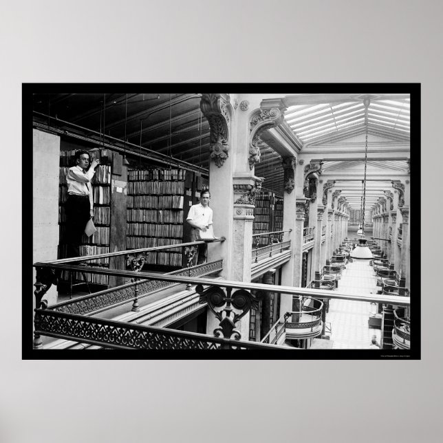 Patent Office Interior 1920 Poster (Front)