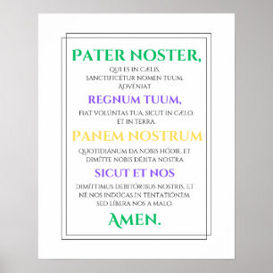 Pater Noster Print